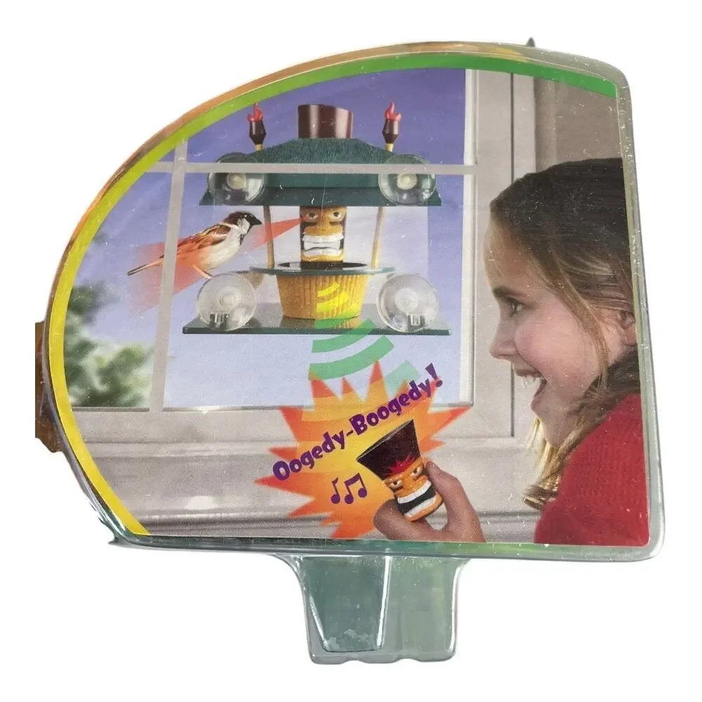 NWT Vintage Backyard Safari “Tiki Takeout” Bird Feeder